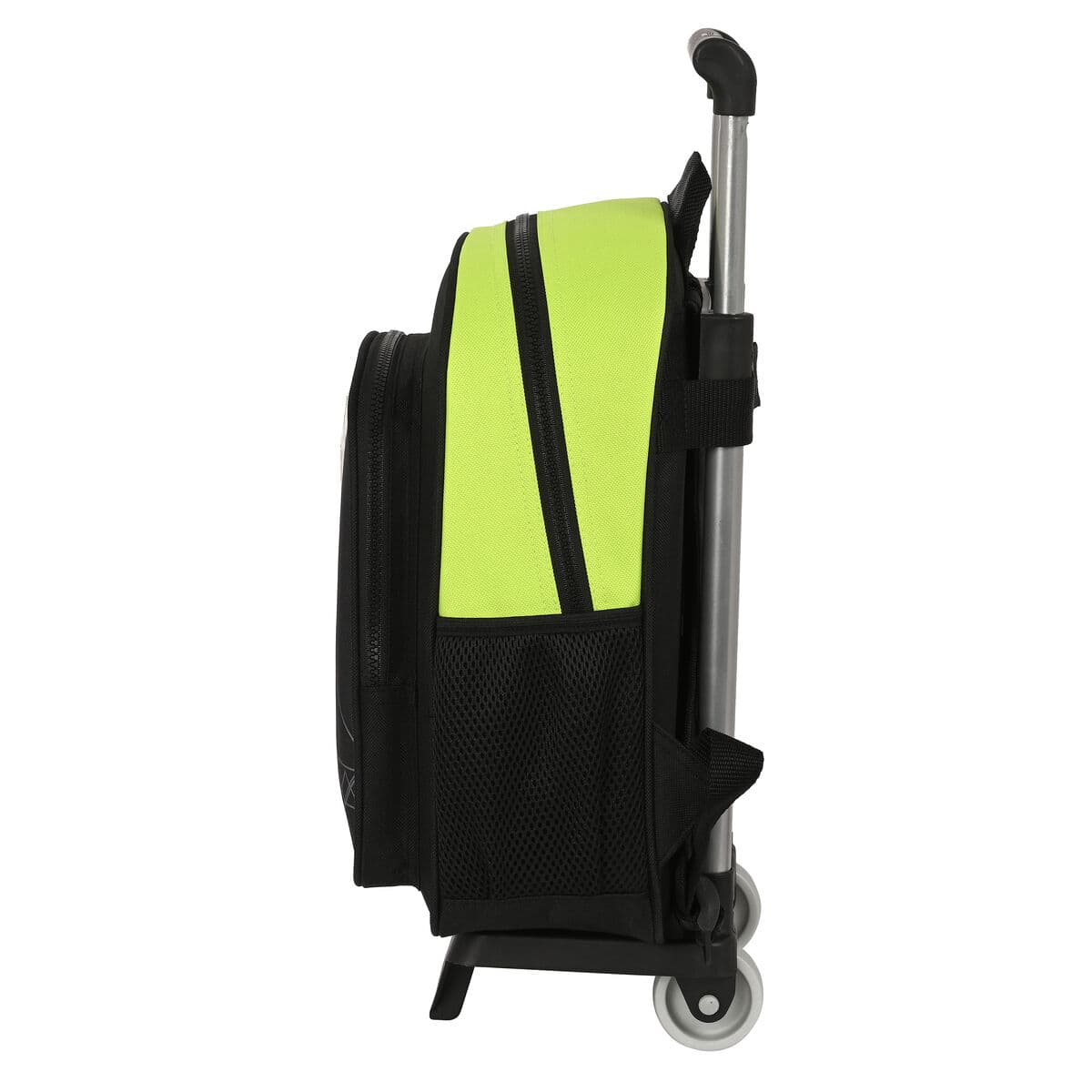 Mochila Escolar con Ruedas Real Betis Balompié Negro Lima 28 x 34 x 10 cm - Image 2