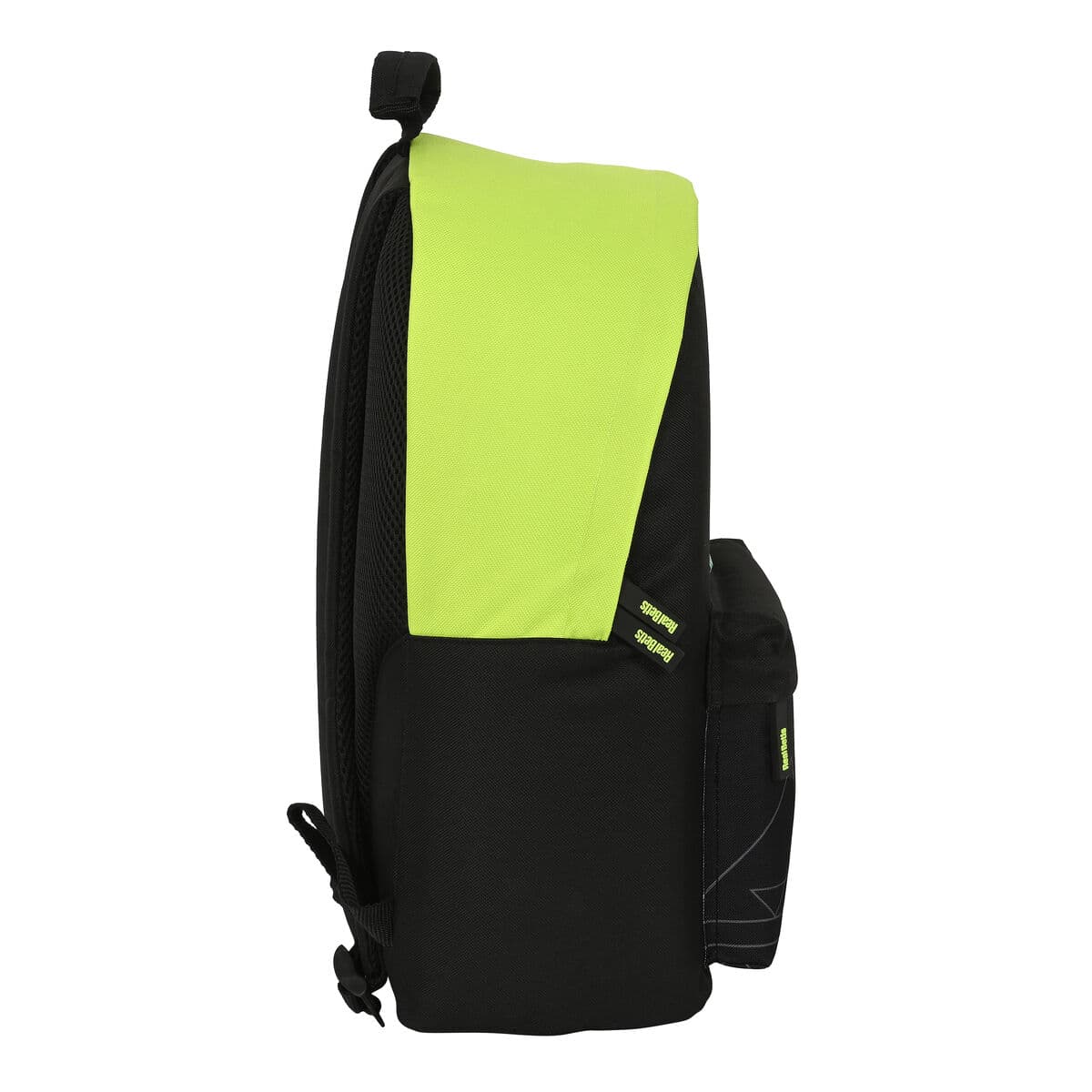 Mochila Escolar Real Betis Balompié   31 x 41 x 16 cm Negro Lima - Image 2