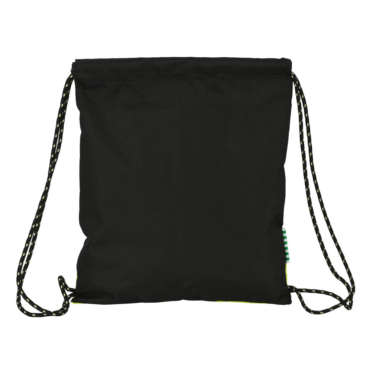 Bolsa Mochila con Cuerdas Real Betis Balompié Negro Lima - Image 2