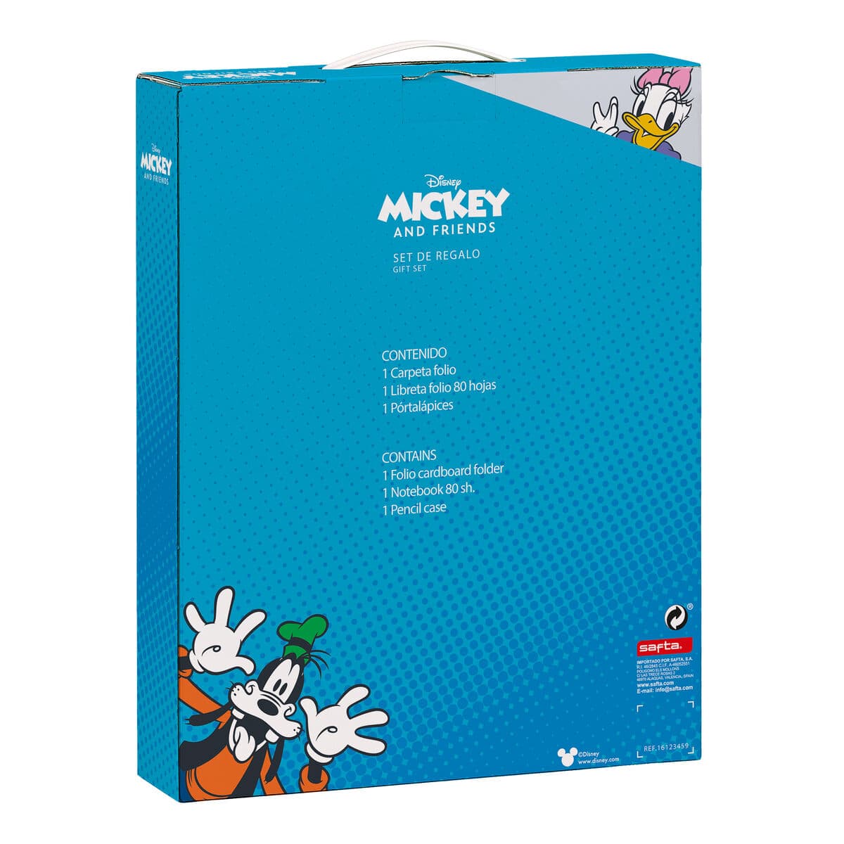 Set de Papelería Minnie Mouse Loving Rosa A4 3 Piezas - Image 2