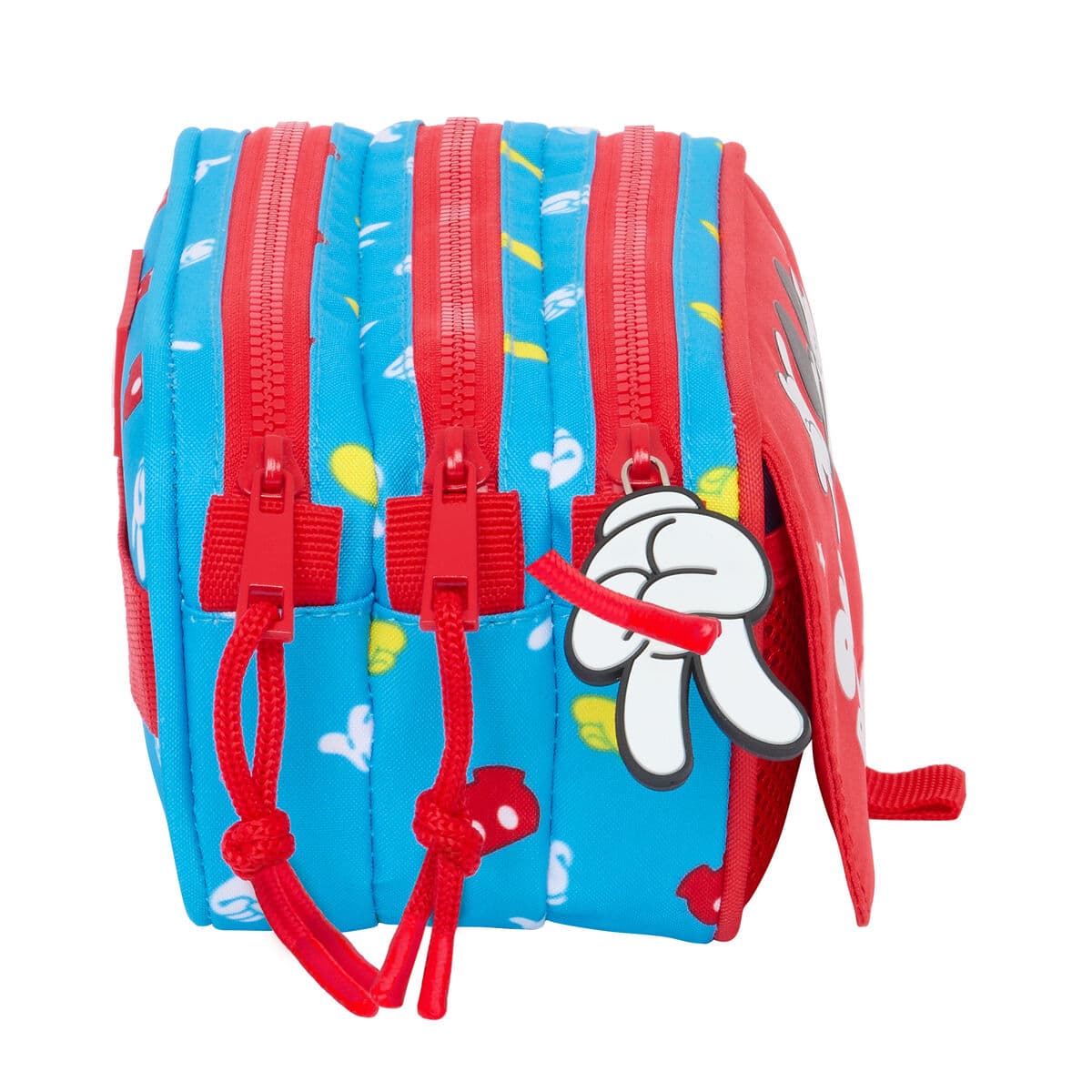 Zweifaches Mehrzweck-Etui Mickey Mouse Clubhouse Fantastic Blau Rot 21,5 x 10 x 8 cm - Image 4