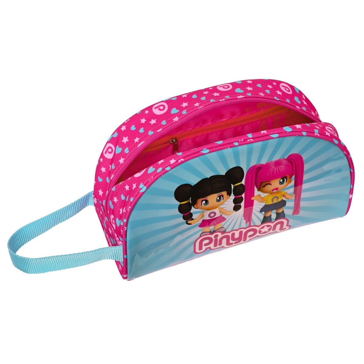 Travel Vanity Case Pinypon Blue Pink Polyester 300D 26 x 16 x 9 cm - Image 3