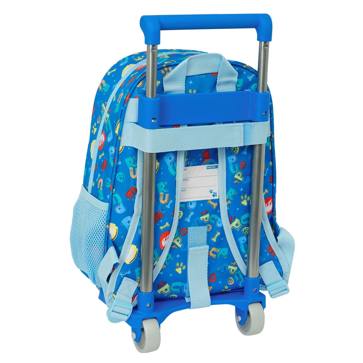 Schulrucksack mit Rädern The Paw Patrol Pups rule Blau 26 x 34 x 11 cm - Image 3