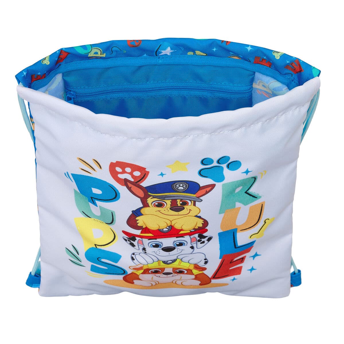Bolsa Mochila con Cuerdas The Paw Patrol Pups rule Azul 26 x 34 x 1 cm - Image 4