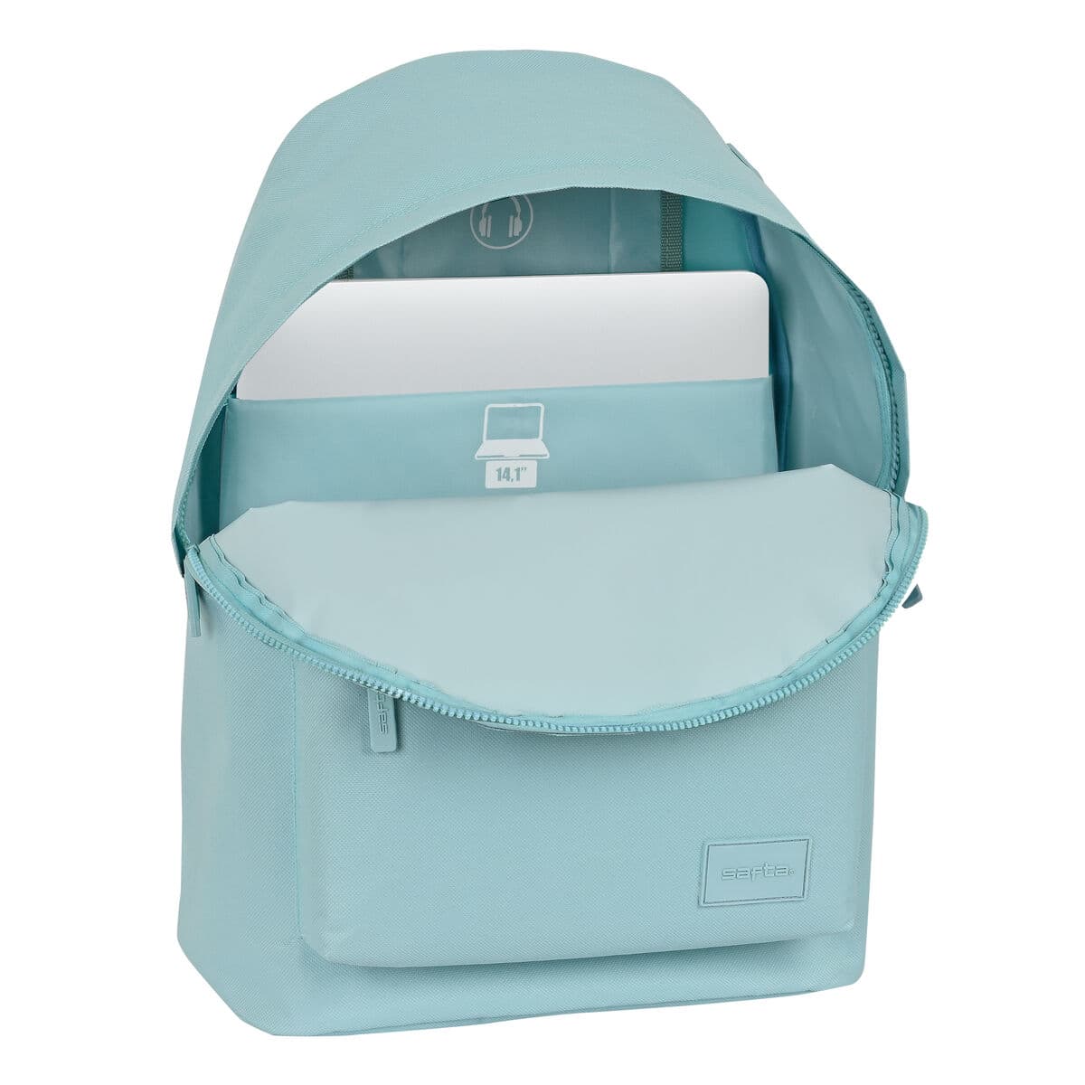 Cartable Safta   31 x 41 x 16 cm Bleu - Image 2