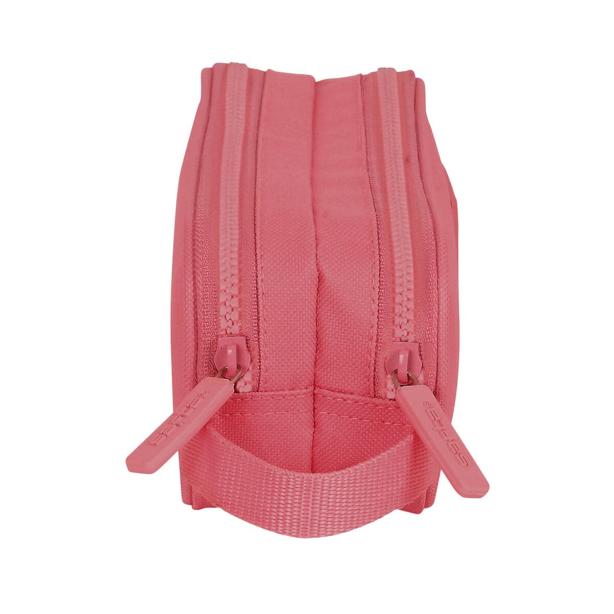 Trousse Fourre-Tout Double Safta Marsala Bordeaux 21 x 8 x 6 cm - Image 2