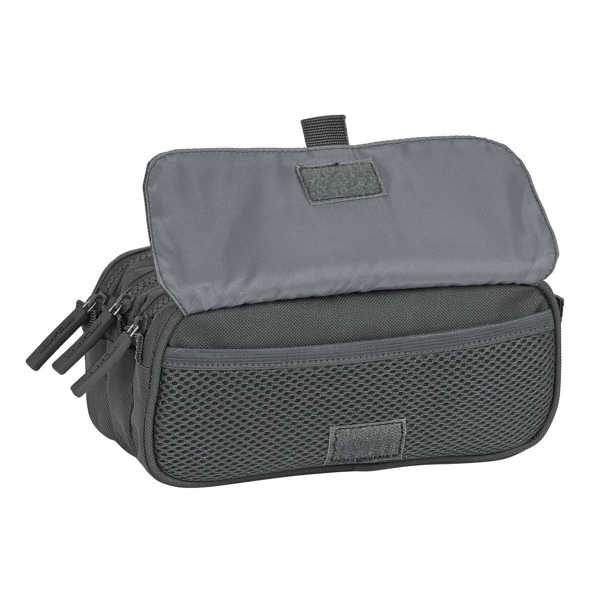 Portatodo Triple Safta 21,5 x 10 x 8 cm Gris - Image 2
