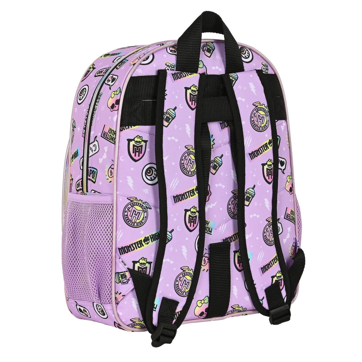 Schulrucksack Monster High Best boos Lila 32 X 38 X 12 cm - Image 2