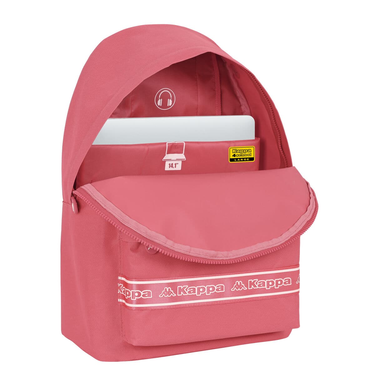 Mochila Escolar Kappa Marsala 31 x 41 x 16 cm Marsala - Image 3