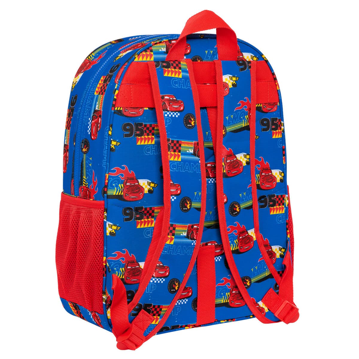 Schulrucksack Cars Race ready Blau 33 x 42 x 14 cm - Image 2