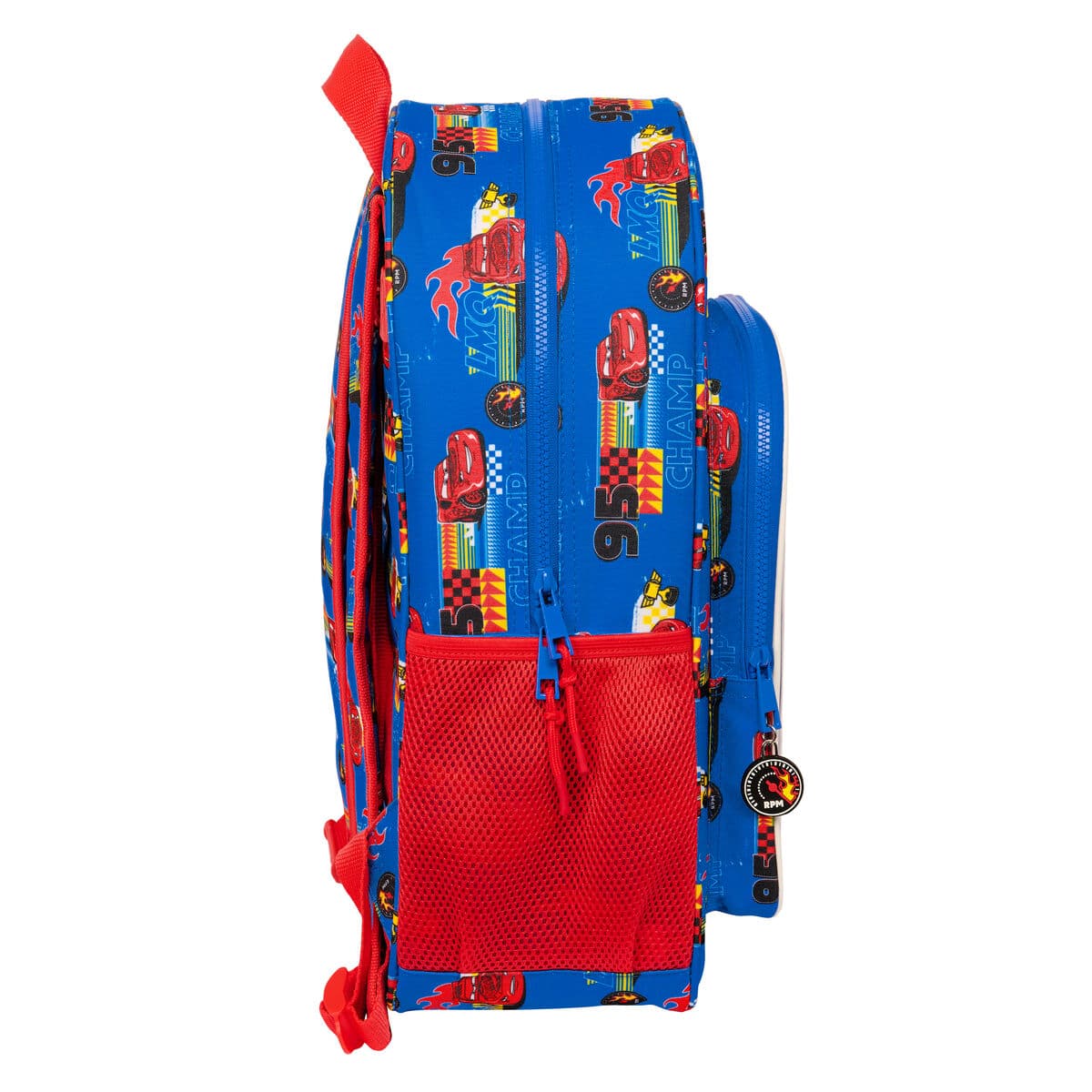 Schulrucksack Cars Race ready Blau 33 x 42 x 14 cm - Image 3