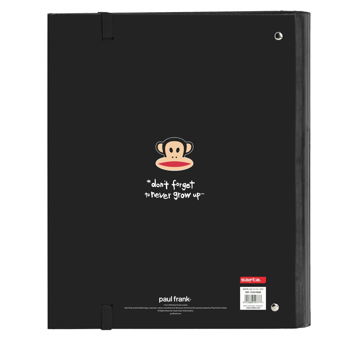 Ring binder Paul Frank Join the fun Black 27 x 32 x 3.5 cm - Image 2
