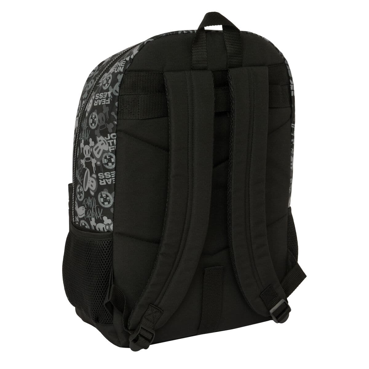 Mochila Escolar Paul Frank Join the fun Negro 30 x 46 x 14 cm - Image 2