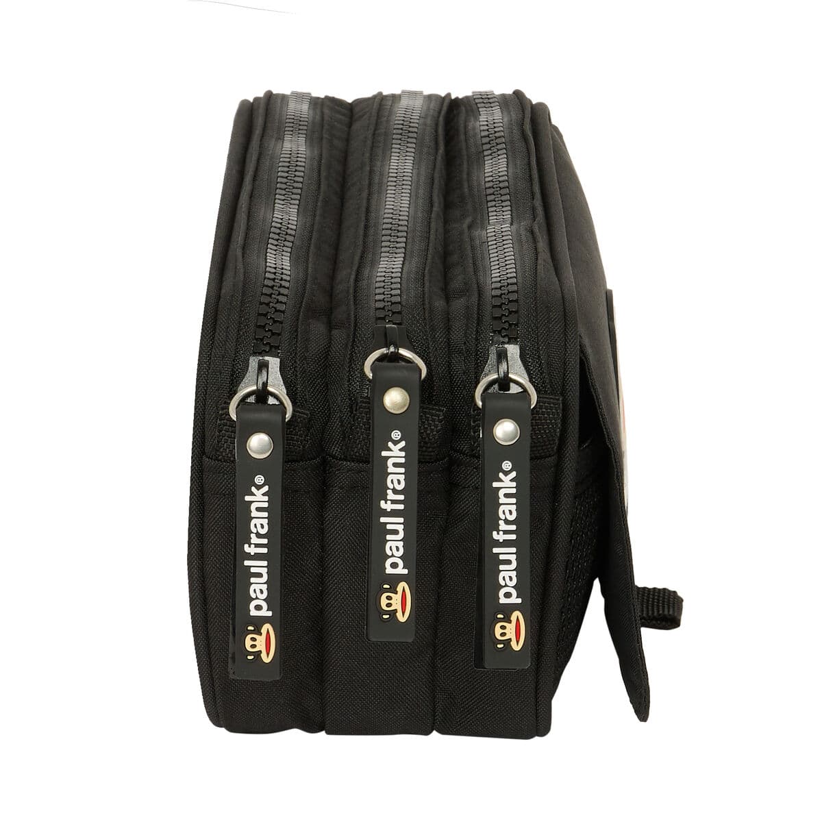 Pennenetui met 2 vakken Paul Frank Join the fun Zwart 21,5 x 10 x 8 cm - Image 4