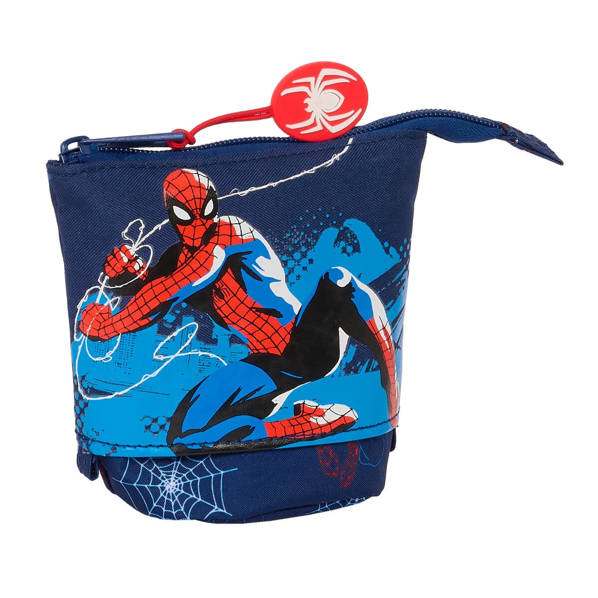 Estuche Cubilete Spider-Man Neon Azul marino 8 x 19 x 6 cm - Image 4