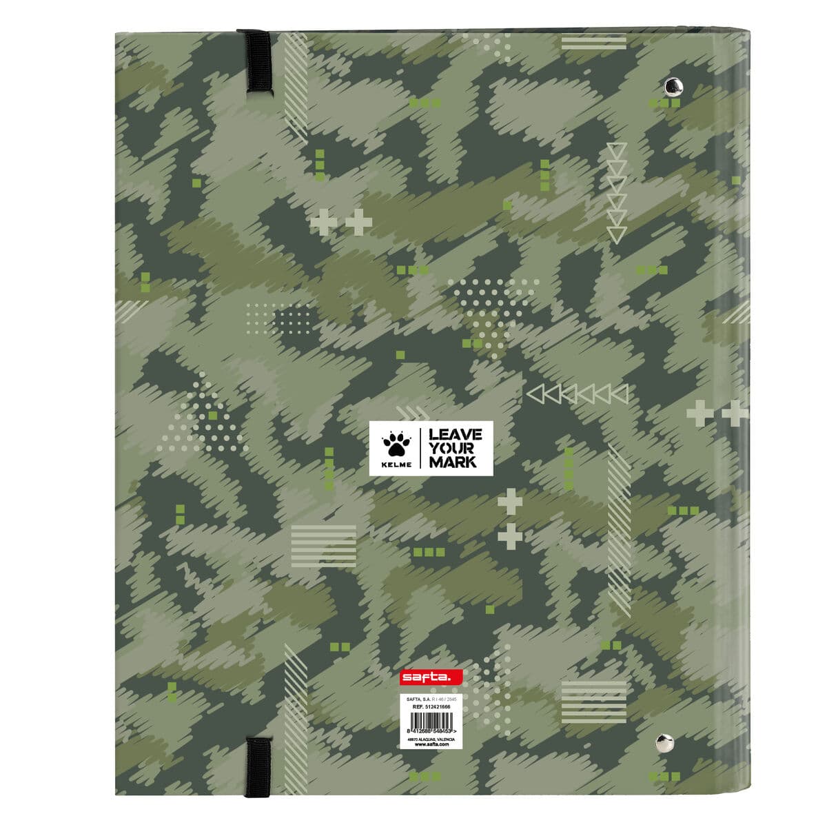 Ringbuch Kelme Travel Schwarz grün 27 x 32 x 3.5 cm - Image 2