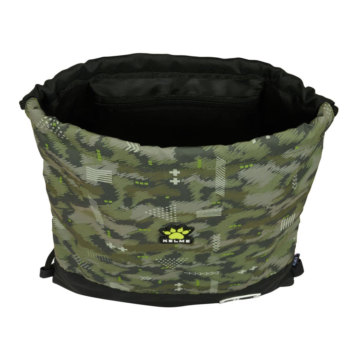 Rucksacktasche mit Bändern Kelme Travel Schwarz grün 35 x 40 x 1 cm - Image 4