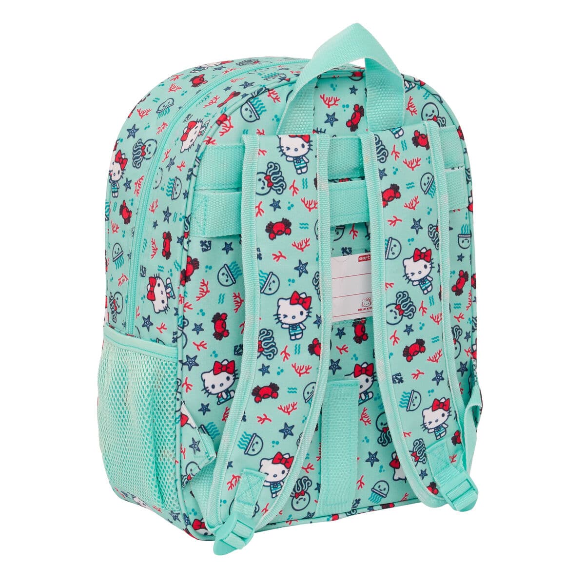 Schulrucksack Hello Kitty Sea lovers türkis 26 x 34 x 11 cm - Image 3