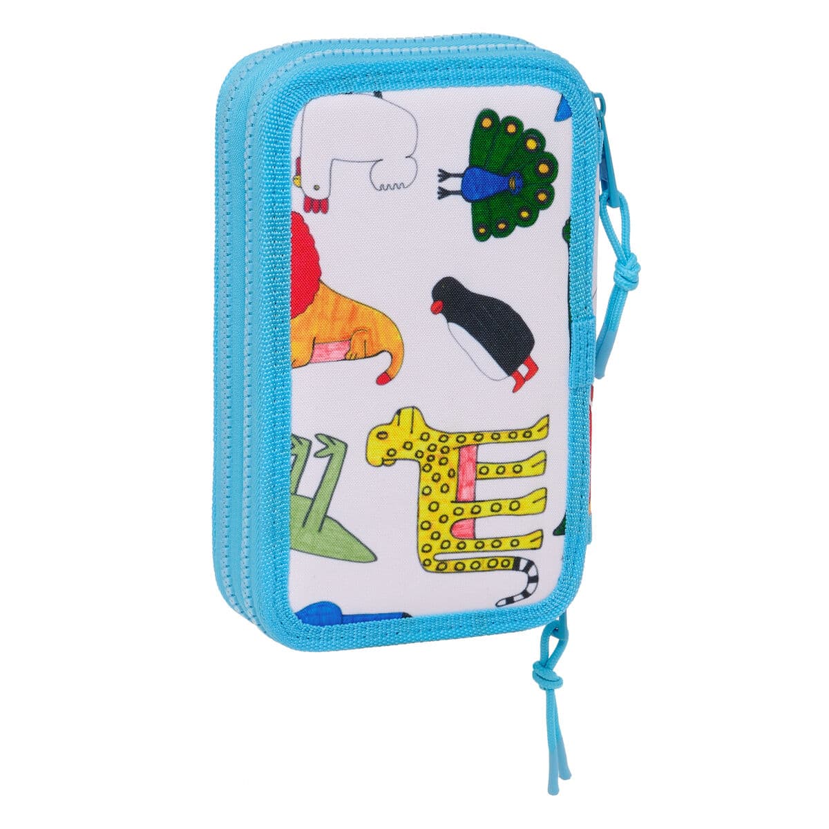 Dubbele etui Algo de Jaime Wit 12.5 x 19.5 x 4 cm (28 Onderdelen) - Image 2