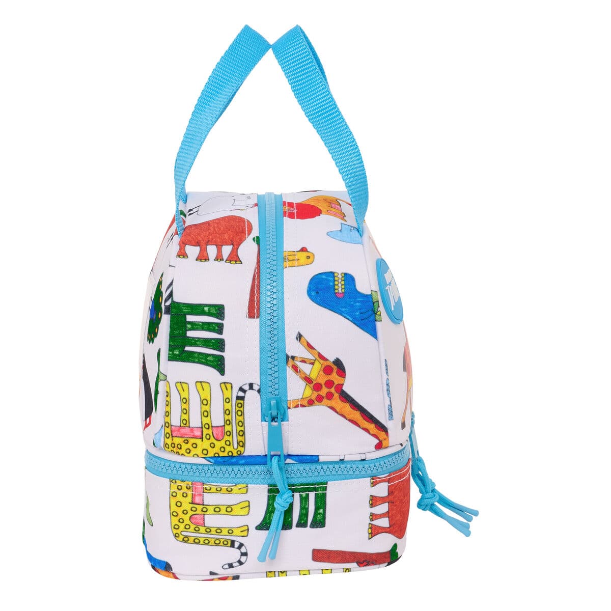 Pudełko na drugie śniadanie Algo de Jaime Biały 20 x 20 x 15 cm - Image 2