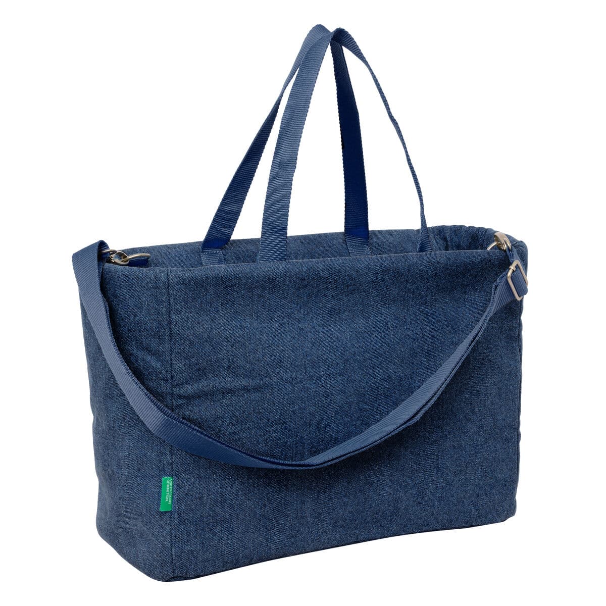 Geantă Benetton Denim Albastru 40 x 31 x 17 cm - Image 3