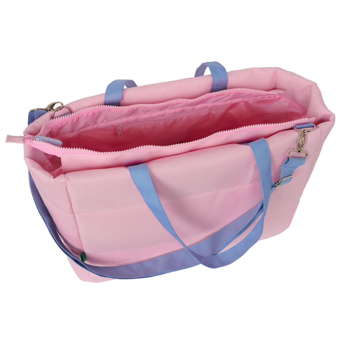 Geantă Benetton Pink Roz 40 x 31 x 17 cm - Image 5