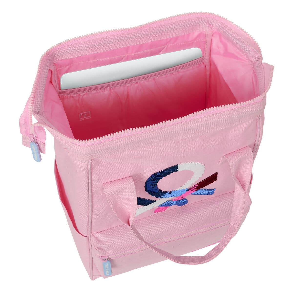 Laptoptasche Benetton benetton Rosa 27 x 40 x 19 cm - Image 5