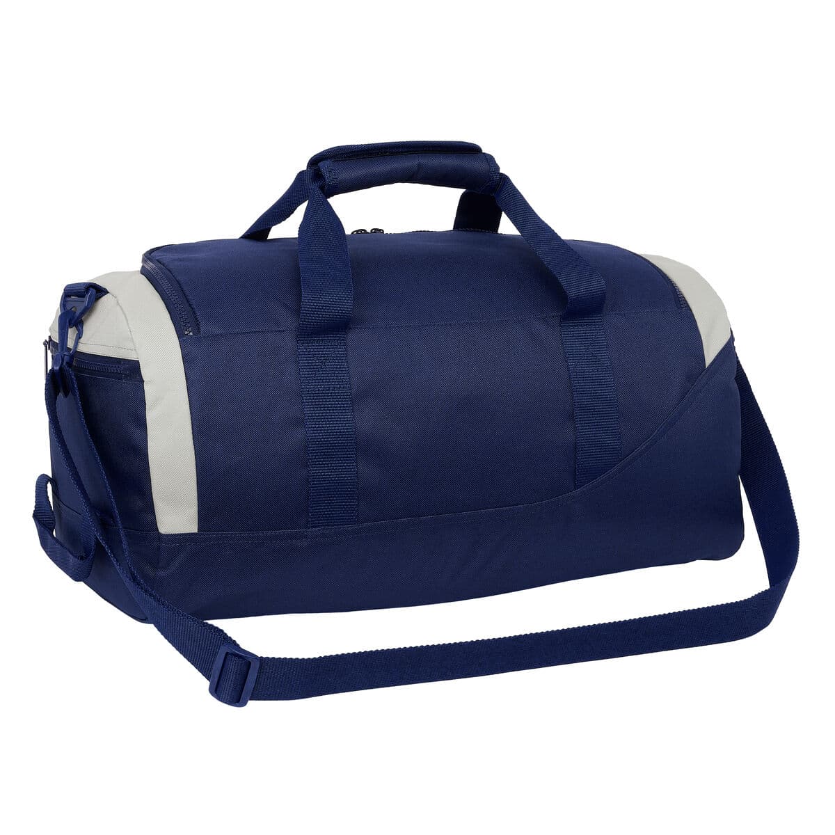 Bolsa de Deporte Benetton Varsity Gris Azul marino 50 x 25 x 25 cm - Image 2