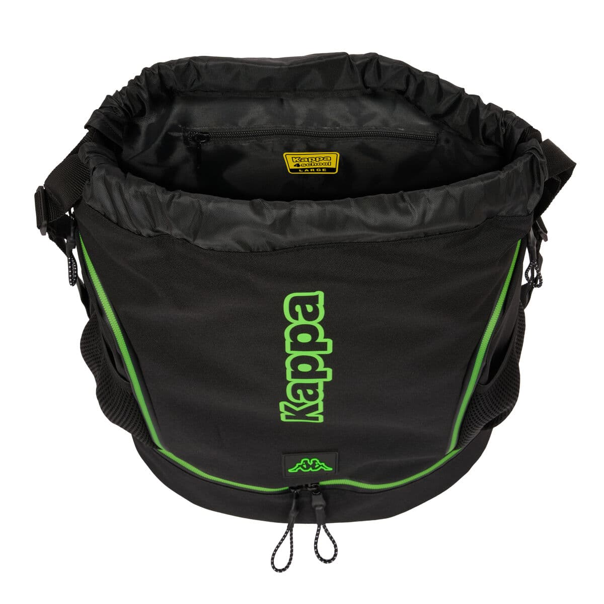 Dječji Ruksak Torba Kappa Black Crna 35 x 40 x 1 cm - Image 4