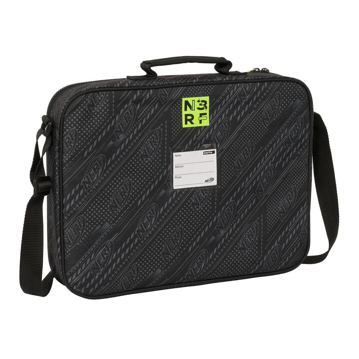 Schultasche Nerf Get ready Schwarz 38 x 28 x 6 cm - Image 2