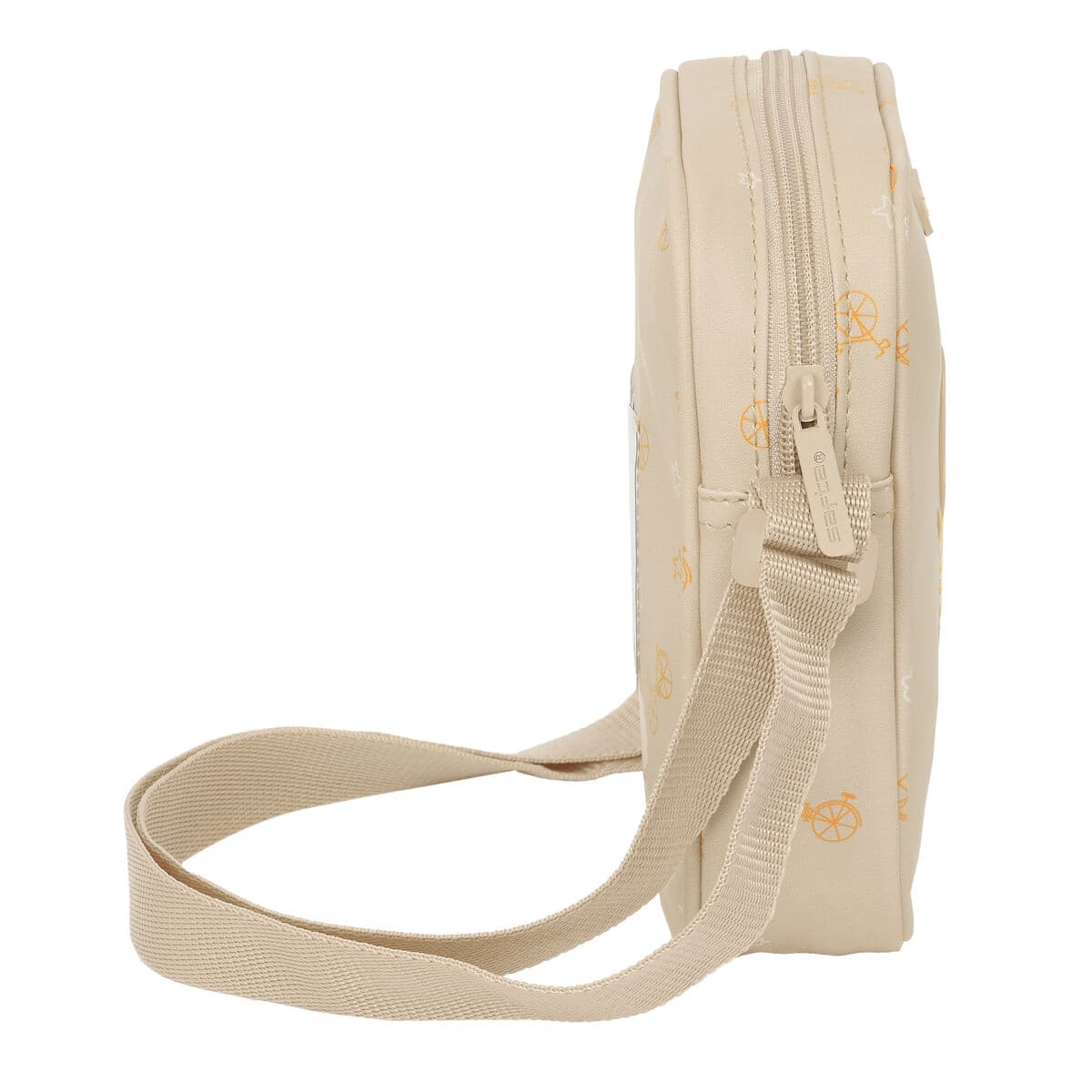 Sac à Bandoulière Safta Ours Beige 16 x 18 x 4 cm - Image 2