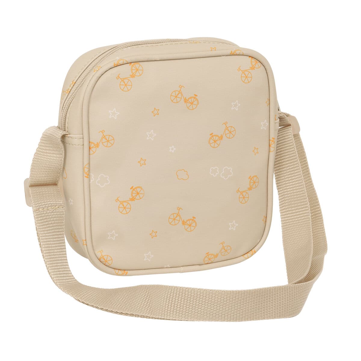Sac à Bandoulière Safta Ours Beige 16 x 18 x 4 cm - Image 3