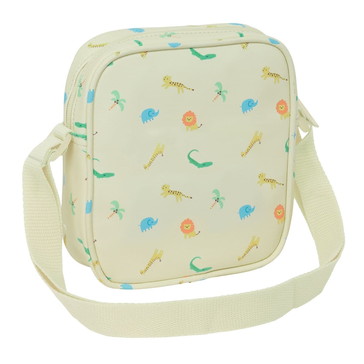Bolso Bandolera Safta Selva Beige 16 x 18 x 4 cm - Image 3