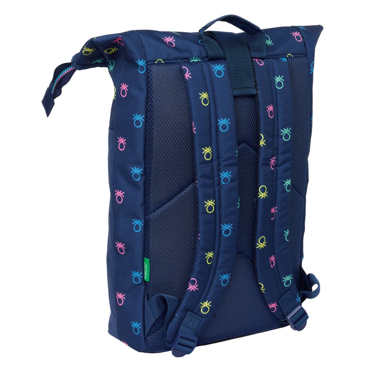 Sacoche pour Portable Benetton Cool Blue marine 28 x 42 x 13 cm - Image 2