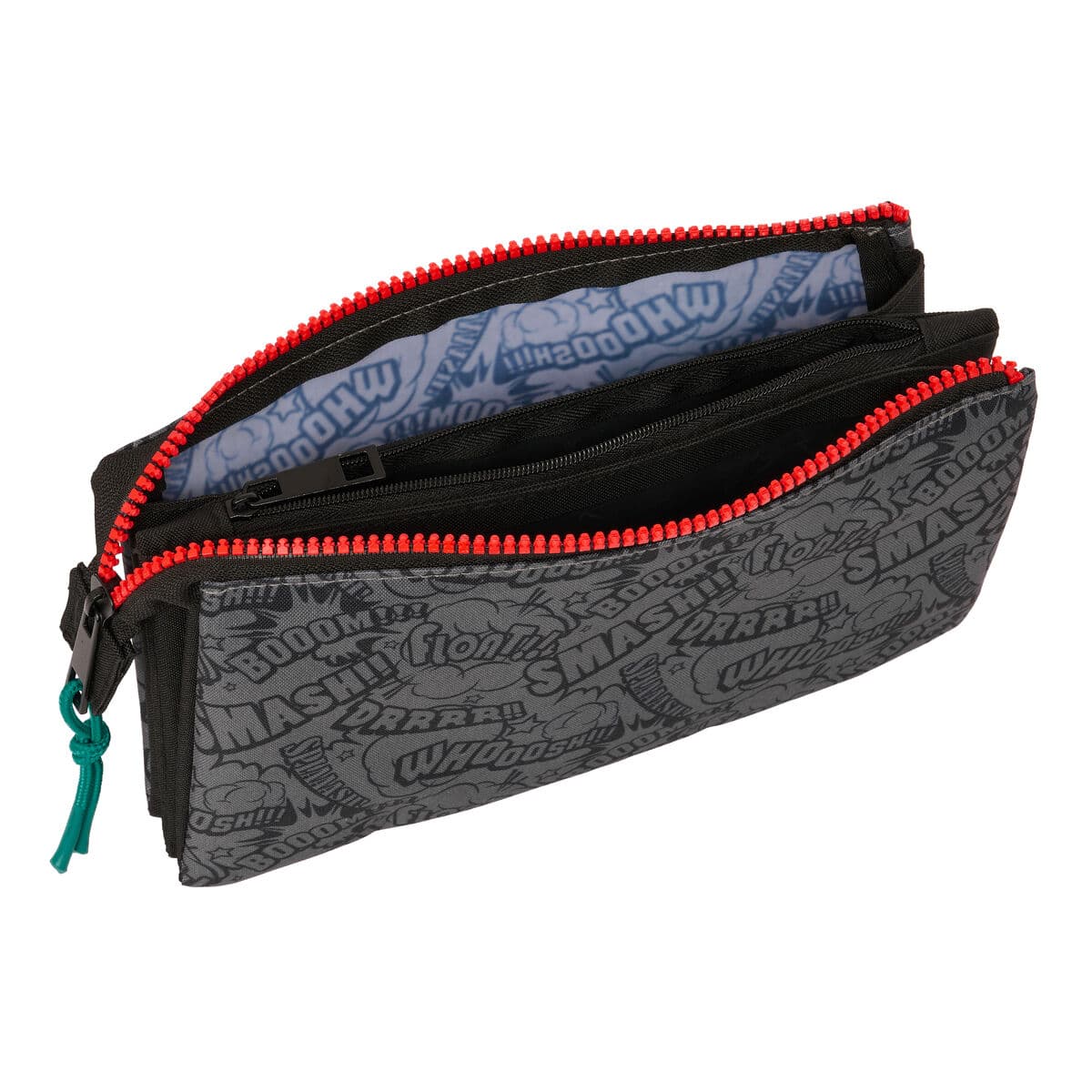 Školska Pernica My Hero Academia Crna 22 x 12 x 3 cm - Image 2