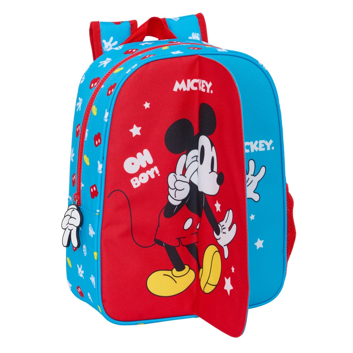 School Bag Mickey Mouse Clubhouse Fantastic Blue Red 26 x 34 x 11 cm - Image 3