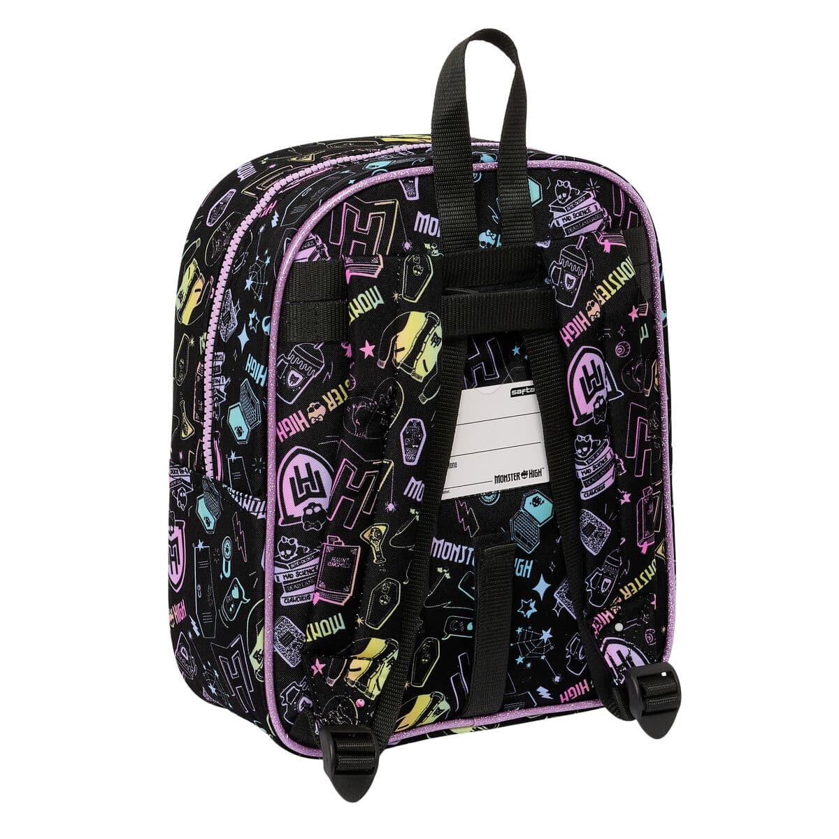 Barnebag Monster High Svart 22 x 27 x 10 cm - Image 3