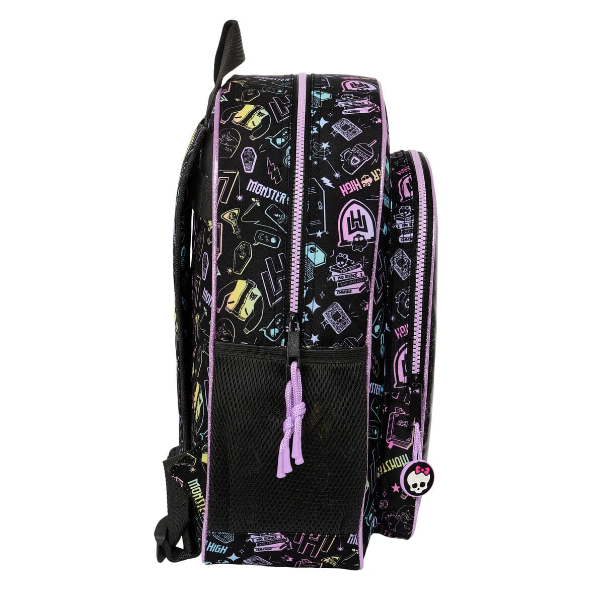 Mochila Infantil Monster High Negro 32 X 38 X 12 cm - Image 3