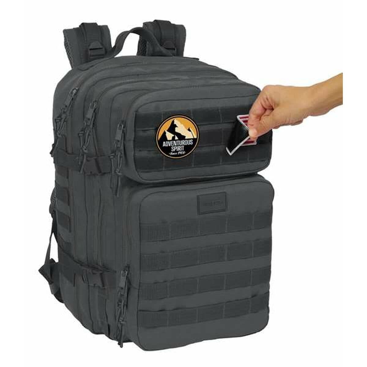 Cartable Safta Basic Gris - Image 5