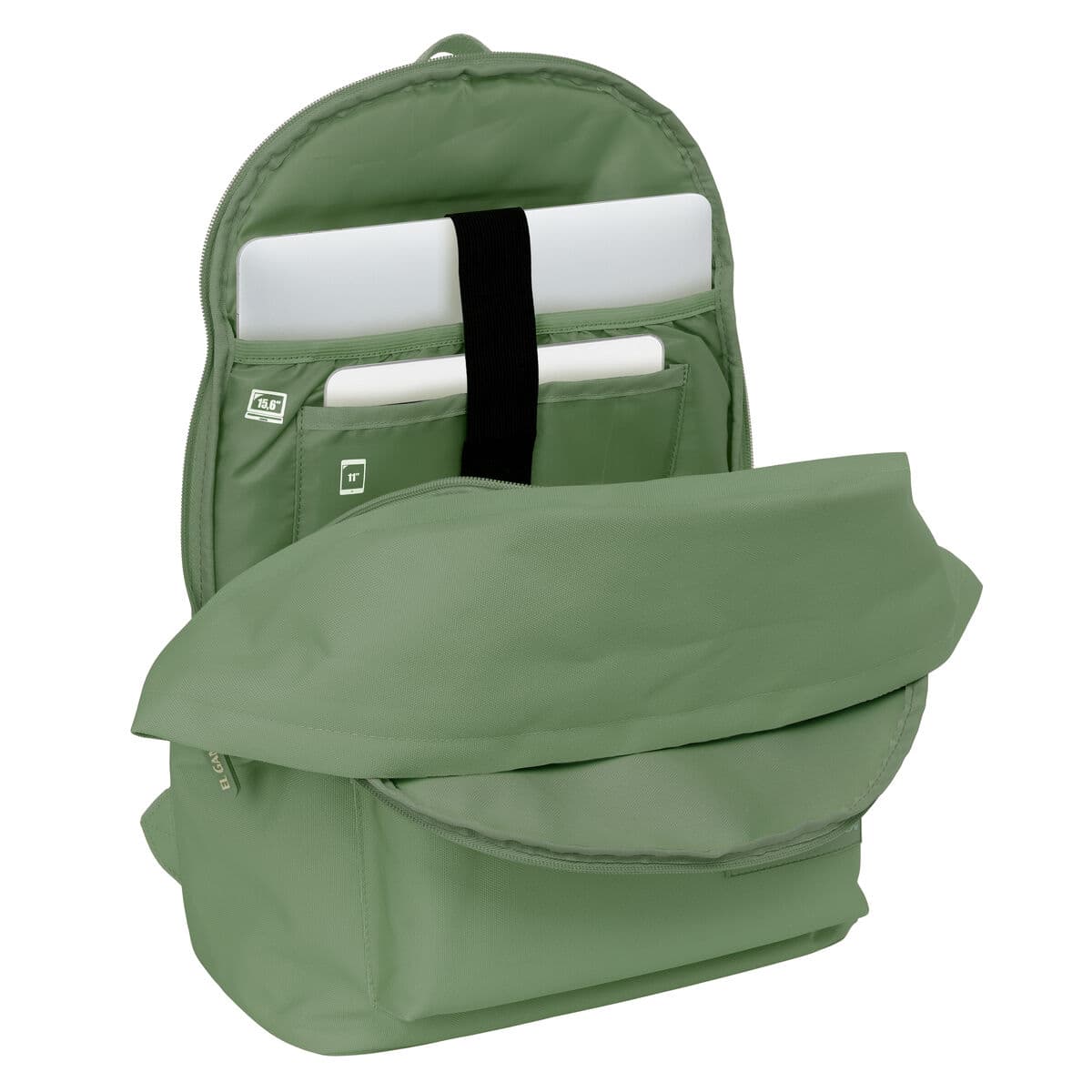 Sacoche pour Portable El Ganso +usb el ganso basics Vert 31 x 44 x 18 cm - Image 2