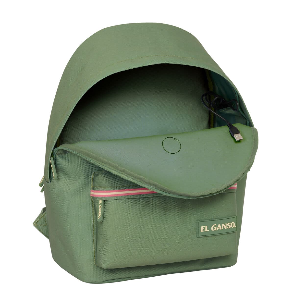 Sacoche pour Portable El Ganso +usb el ganso basics Vert 31 x 44 x 18 cm - Image 4