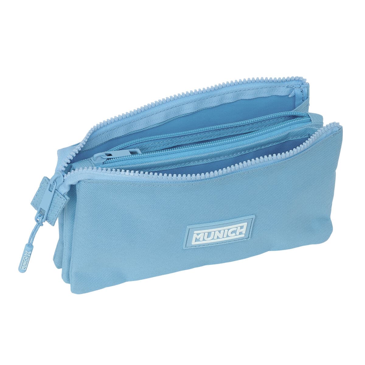 Portatodo Triple Munich Basic Azul 22 x 12 x 3 cm - Image 2