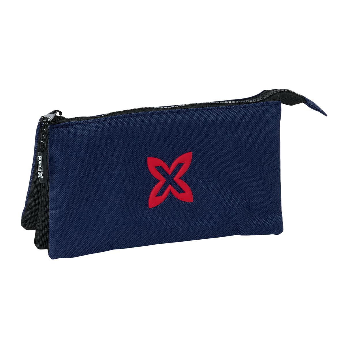 Triple Carry-all Munich Basic Navy Blue 22 x 12 x 3 cm - Image 2