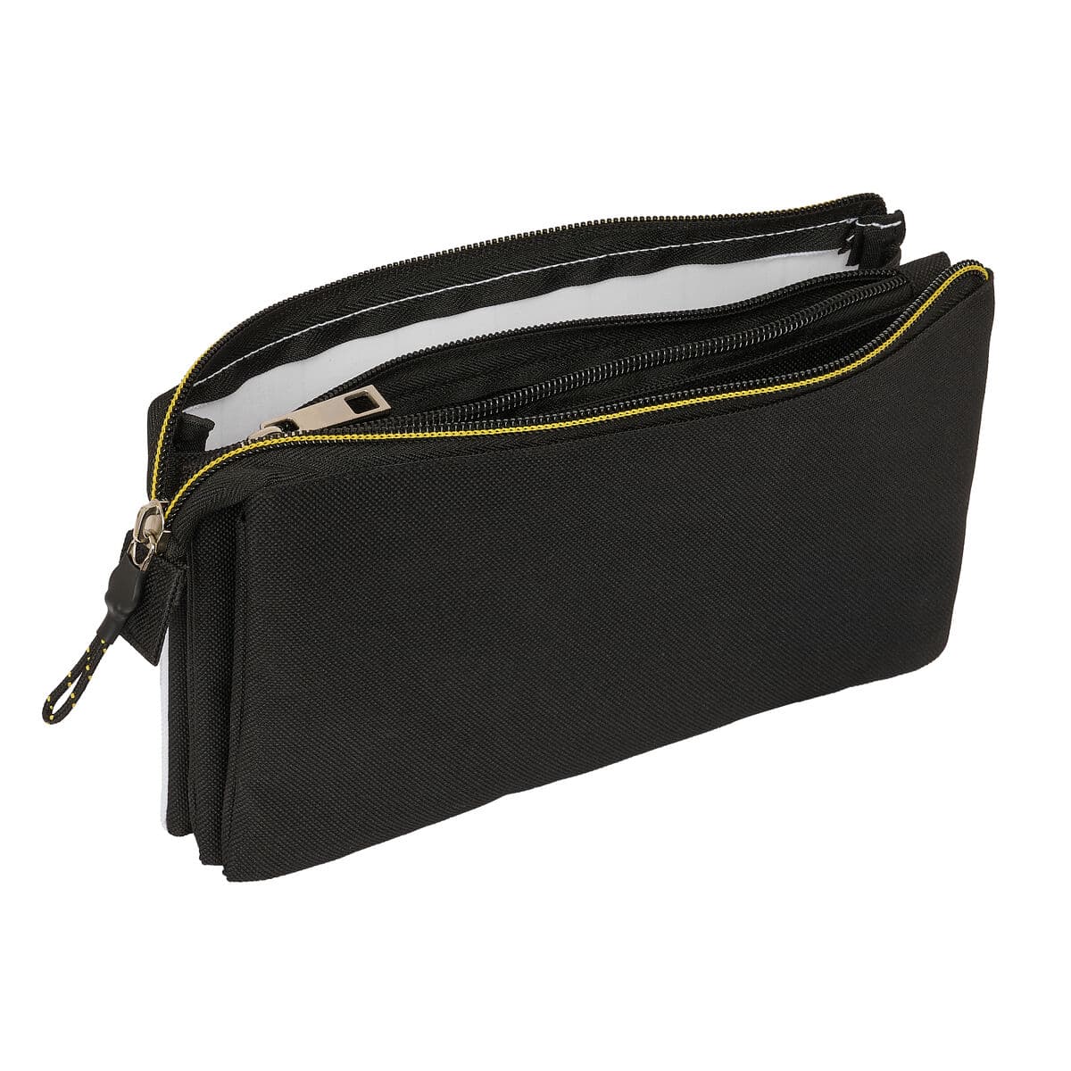 Dreifaches Mehrzweck-Etui Kings League PÍo Weiß Schwarz 22 x 12 x 3 cm - Image 2