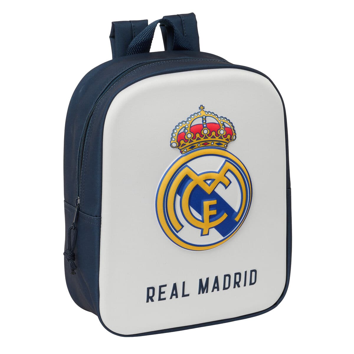 Kinderrucksack Real Madrid C.F. Weiß Marineblau 22 x 27 x 10 cm