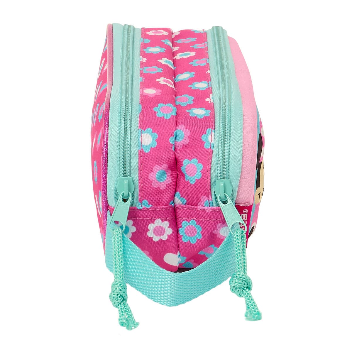 Portatodo Doble Minnie Mouse Rosa 21 x 8 x 6 cm 3D - Image 3