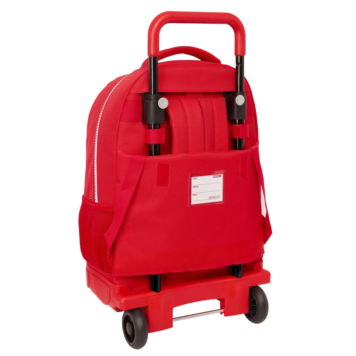 Schulrucksack mit Rädern Sevilla Fútbol Club Rot 33 x 45 x 22 cm - Image 2