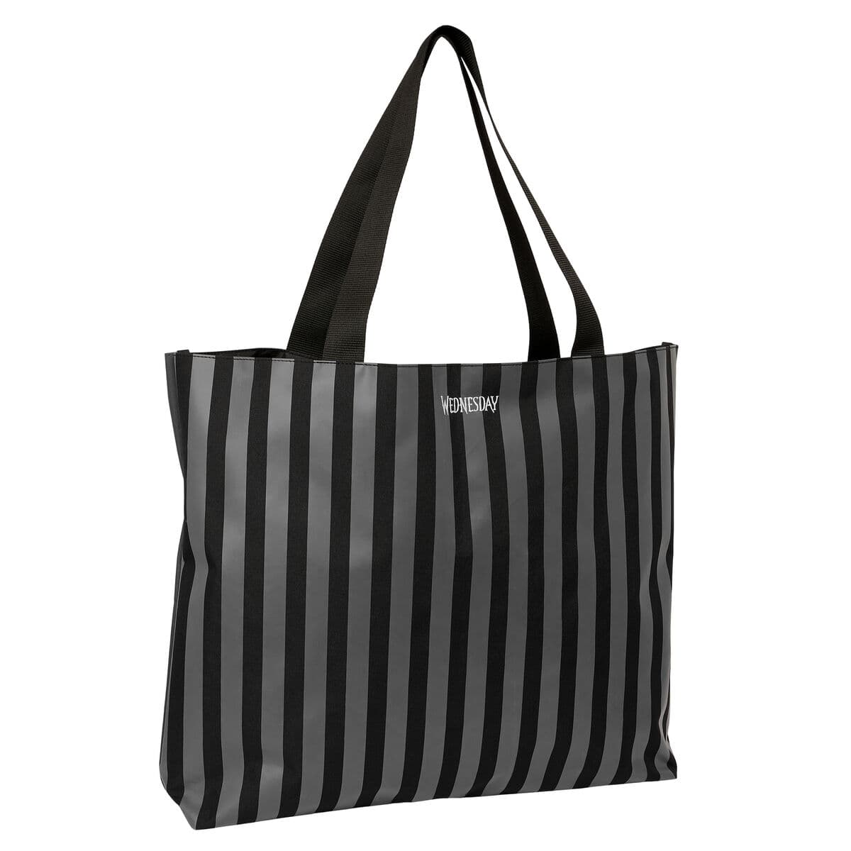 Sac à Achats Wednesday Noir 50 x 45 x 10 cm - Image 3