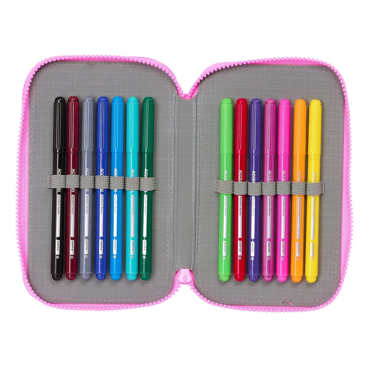 Doppel-Federtasche My Little Pony Magic Rosa türkis 12.5 x 19.5 x 4 cm 28 Stücke - Image 4