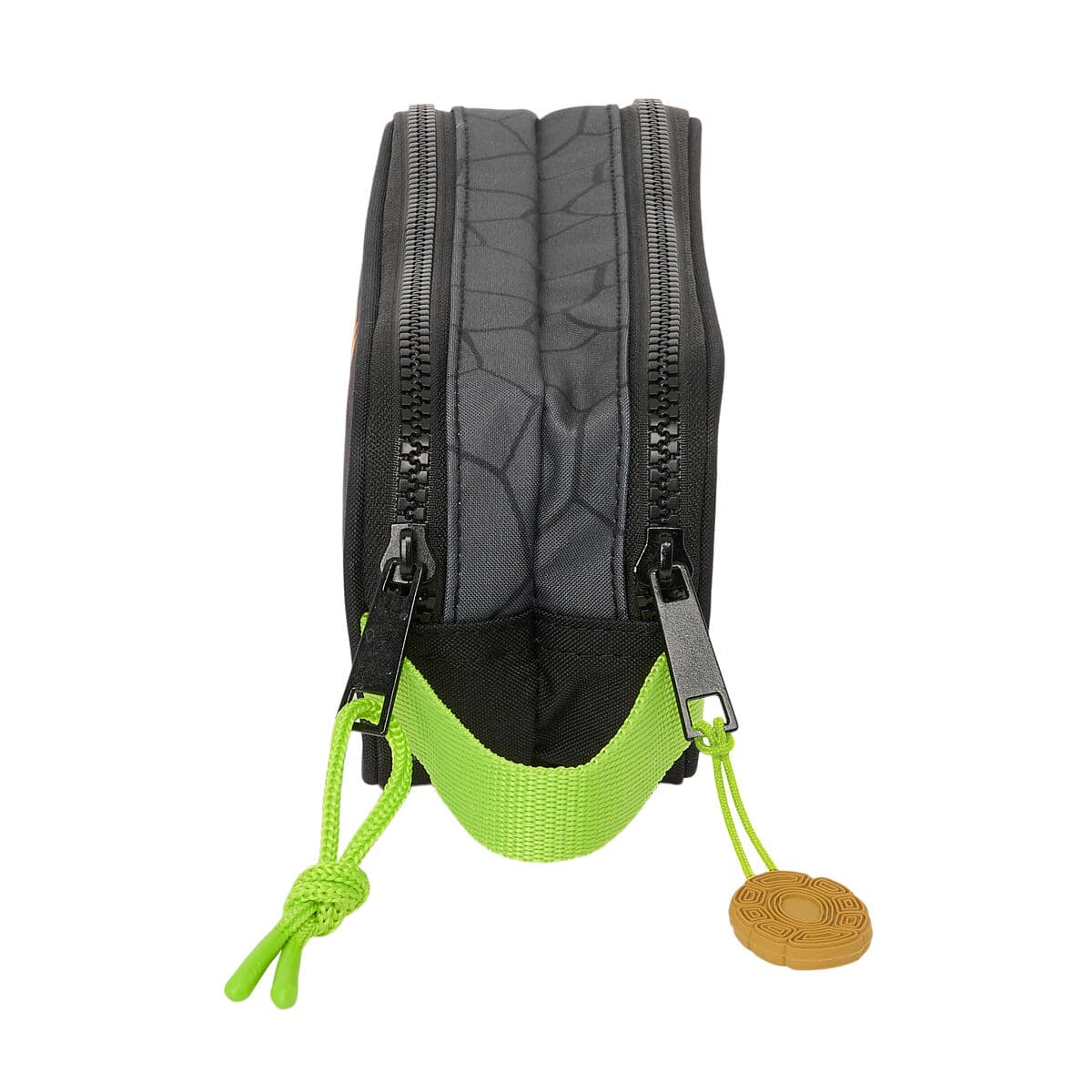 Zweifaches Mehrzweck-Etui Teenage Mutant Ninja Turtles Schwarz Grau 21 x 8 x 6 cm - Image 2